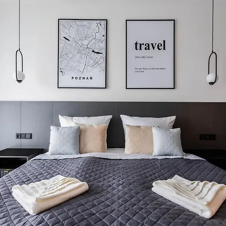 Апартаменти Klimatyzowany Very Berry Z Parkingiem W Poznaniu By Renters *